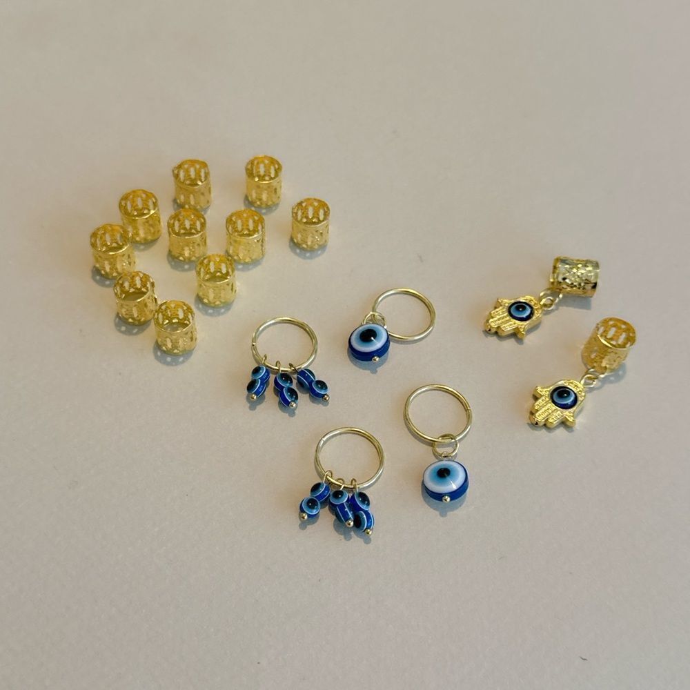Evil eye hair pin M1137